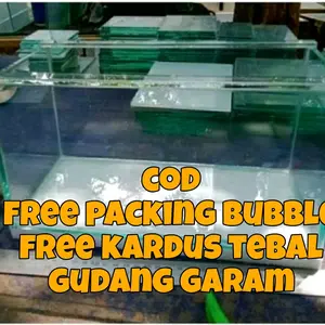 aquarium mini 30x15x15 aquarium channa aquarium polos akuarium channa