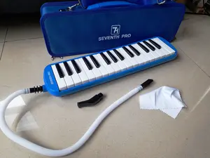 Pianika Seventh Pro Biru Premium Melodica Box Hard Cover