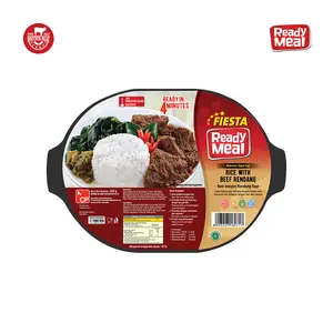FIESTA Ready Meal Rice With Beef Rendang 320gr - Brothermeatshop