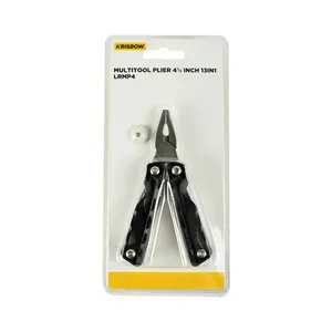 Tang Multitool Plier Krisbow 13 In 1 Lrmp4 - Hitam