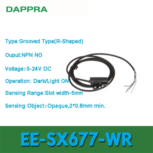 EE-SX677-WR EE - SX677 - WR NPN 5MM 1M Photomicro Sensor OB27