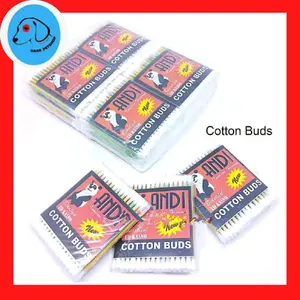 Cat Cotton Bud | Korek Kuping | Telinga Kucing & Anjing Isi 18pcs