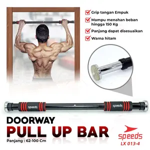 Speeds Pull Up Bar Chin Up Bar Tiang Pull Up Alat Fitness Di Rumah