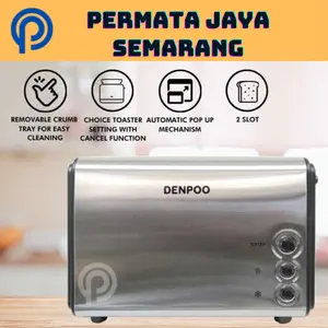 Denpoo Toaster / Pemanggang Roti DT 022D