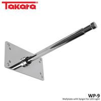 Gambar Takara WP-9 Wall Plate with 9" baby pin for Lightning LED Studio dari Takara Indonesia Kota Tangerang 2 Tokopedia