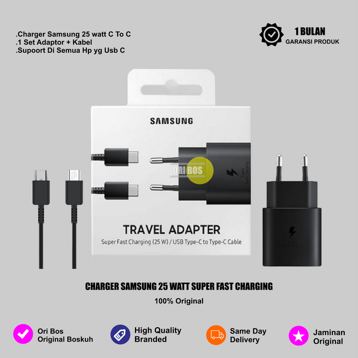 Gambar Charger Samsung Galaxy Note 10 Note 10+ ORIGINAL 100% Fast Charging - Hitam dari Ori Bos Kota Administrasi Jakarta Pusat Tokopedia
