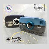 Gambar Lunchbox Kamera 2 Sekat Anti Bocor Ukuran 1LT + Sendok Garpu OR0689 Biru Kotak - Biru dari Ollahomeliving Kota Bogor 2 Tokopedia