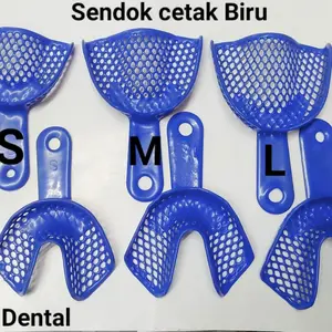 Sendok Cetak Biru Dilapisi Stanlis
