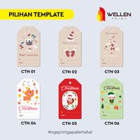 Gambar WELLEN PRINT - Cetak Hang Tag Natal / Print Hangtag Christmas / Label - ART CATON dari WELLEN PRINT OFFICIAL Kota Administrasi Jakarta Selatan 5 Tokopedia