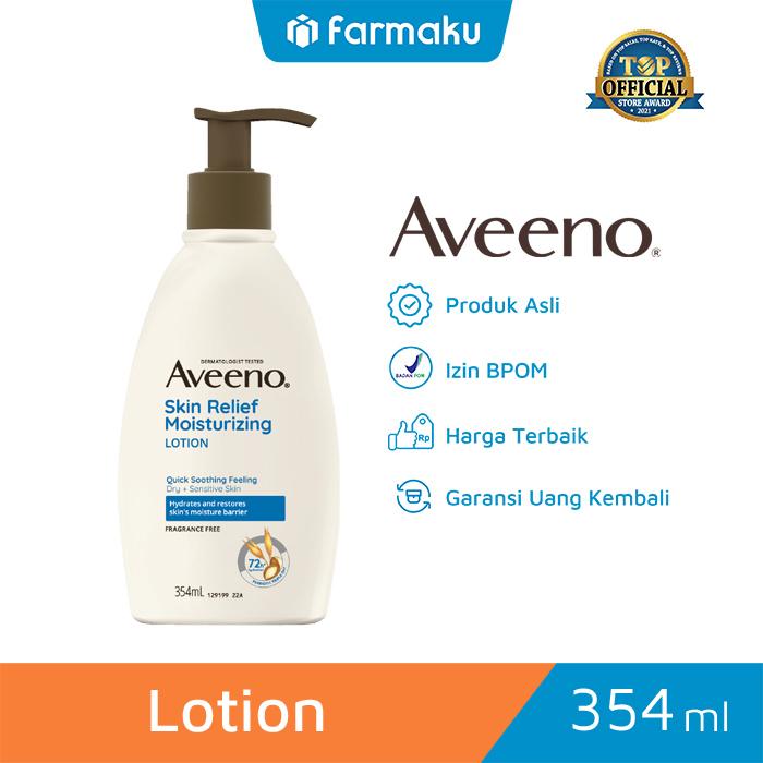 Gambar Aveeno Skin Relief Moisturizing Lotion 354 ml - Losion Pelembab Badan dari Farmaku Kota Administrasi Jakarta Barat Tokopedia