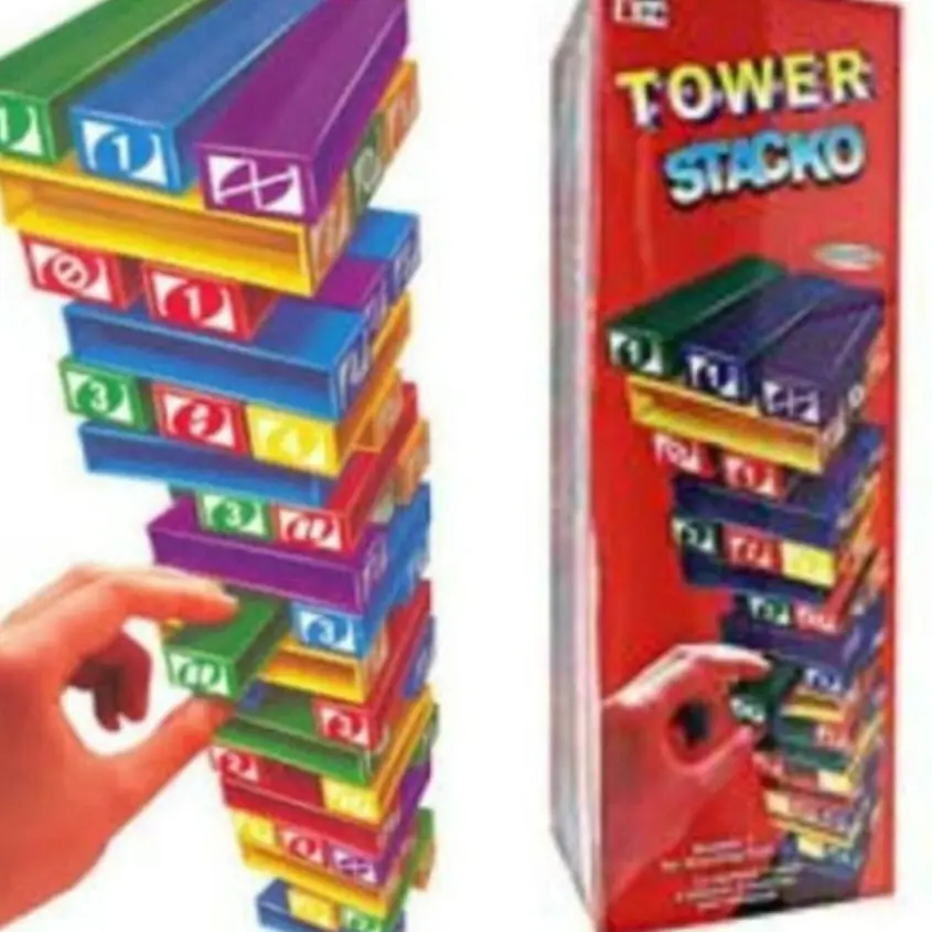 Mainan Balok Anak - Tower Stacko / Uno Stacko