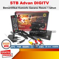 Gambar Advan DIGIPRO Set Top Box TV DIGITAL Jogja STB DVBT2 Siaran Digital dari Modemku Mega Sarana Kab. Sleman 1 Tokopedia