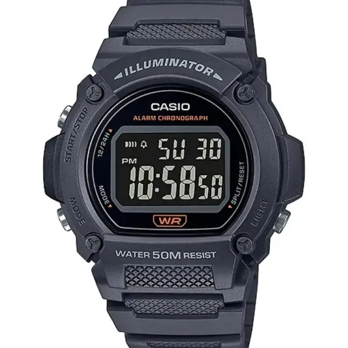 Gambar Jam Tangan Pria CASIO Strap Karet Abu W-219H-8B Original Keren - W-219H-8B dari Ogytashop Kota Administrasi Jakarta Pusat 5 Tokopedia