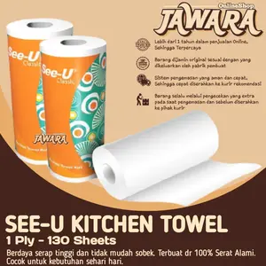 Tissue See-U Kitchen Towel Classic Termurah
