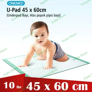 Upad Underpad 45x60 Onemed Alas Pipis Bayi, Orang Tua, Anjing, Kucing