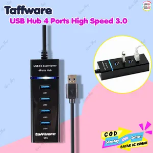 HUB USB 4 Ports 3.0 Adapter 5Gbps HIGH SPEED Usb Hub 4 Slot