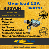 Gambar Overload Thermal Circuit Breaker Kuoyuh 12 Amper 98 Series 12A dari Overload Wikimesin Kab. Tangerang 3 Tokopedia