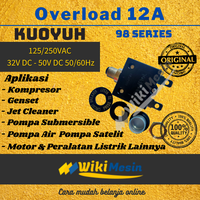 Gambar Overload Thermal Circuit Breaker Kuoyuh 12 Amper 98 Series 12A dari Overload Wikimesin Kab. Tangerang 4 Tokopedia