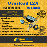 Gambar Overload Thermal Circuit Breaker Kuoyuh 12 Amper 98 Series 12A dari Overload Wikimesin Kab. Tangerang 2 Tokopedia