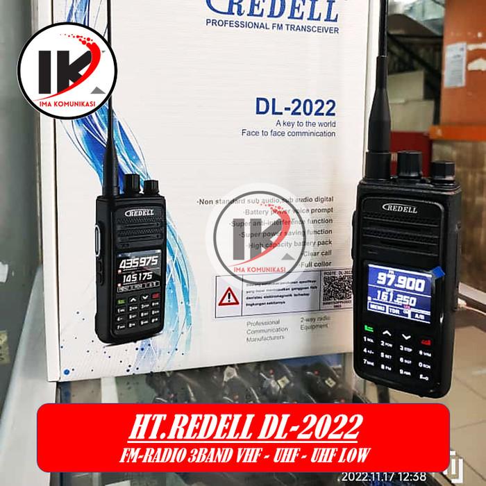 Gambar HT REDELL DL2022 TIGA BAND MURAH/136-174/330-390/400-470 GARANSI RESMI dari IMA KOMUNIKASI SOLUTIONS Kota Administrasi Jakarta Barat Tokopedia