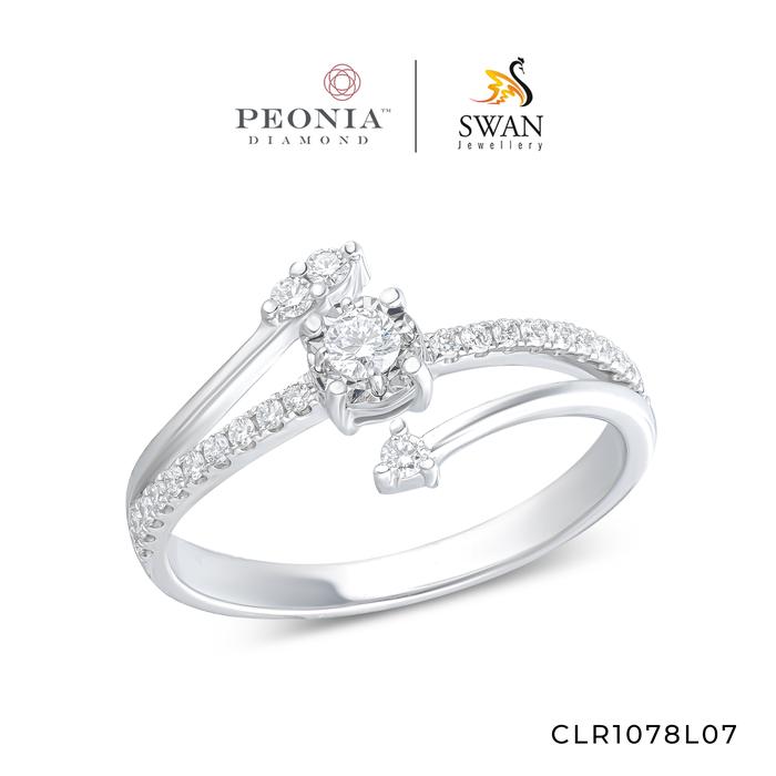 Gambar Cincin/ Ring Berlian CLR1078L07 - Peonia By Swan Jewellery - 10 dari Peonia by Swan Jewellery Kota Administrasi Jakarta Barat Tokopedia