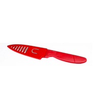 Gambar Pisau Dapur buah Kecil Merah dengan Sarung Pelindung dari Formiana Kota Surabaya 2 Tokopedia