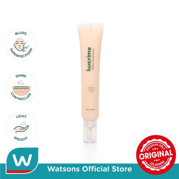 Gambar Luxcrime Mattifying Poreless Primer dari Watsons Indonesia Official Store Kab. Tangerang Tokopedia