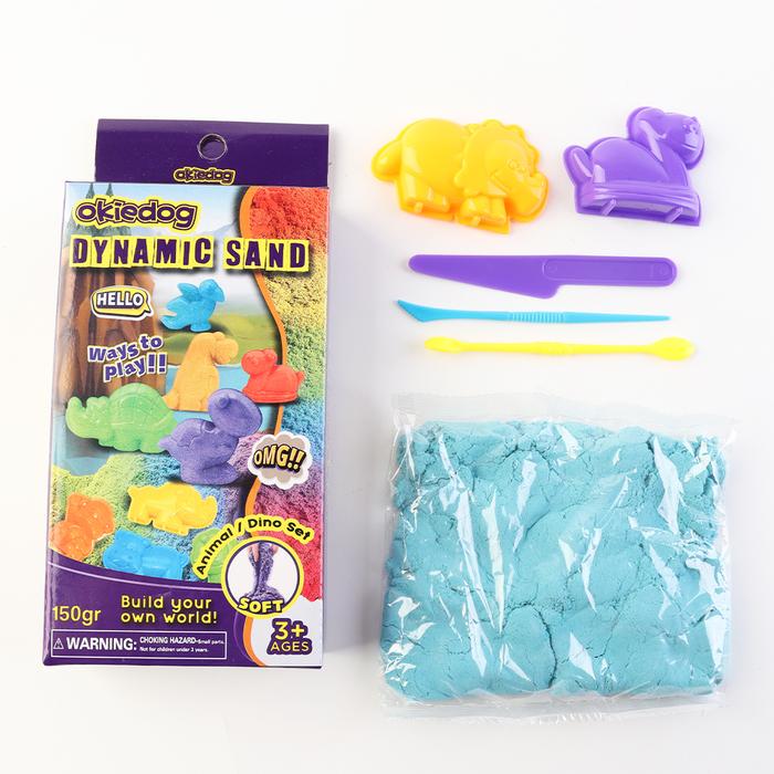 Gambar Okiedog Dynamic sand dino set (150g) - Mainan Pasir Anak - Random dari Tosyen Okiedog Kota Administrasi Jakarta Utara Tokopedia