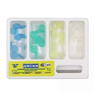 Dental stem polishing disc komposit / soflex stem disk composite gigi