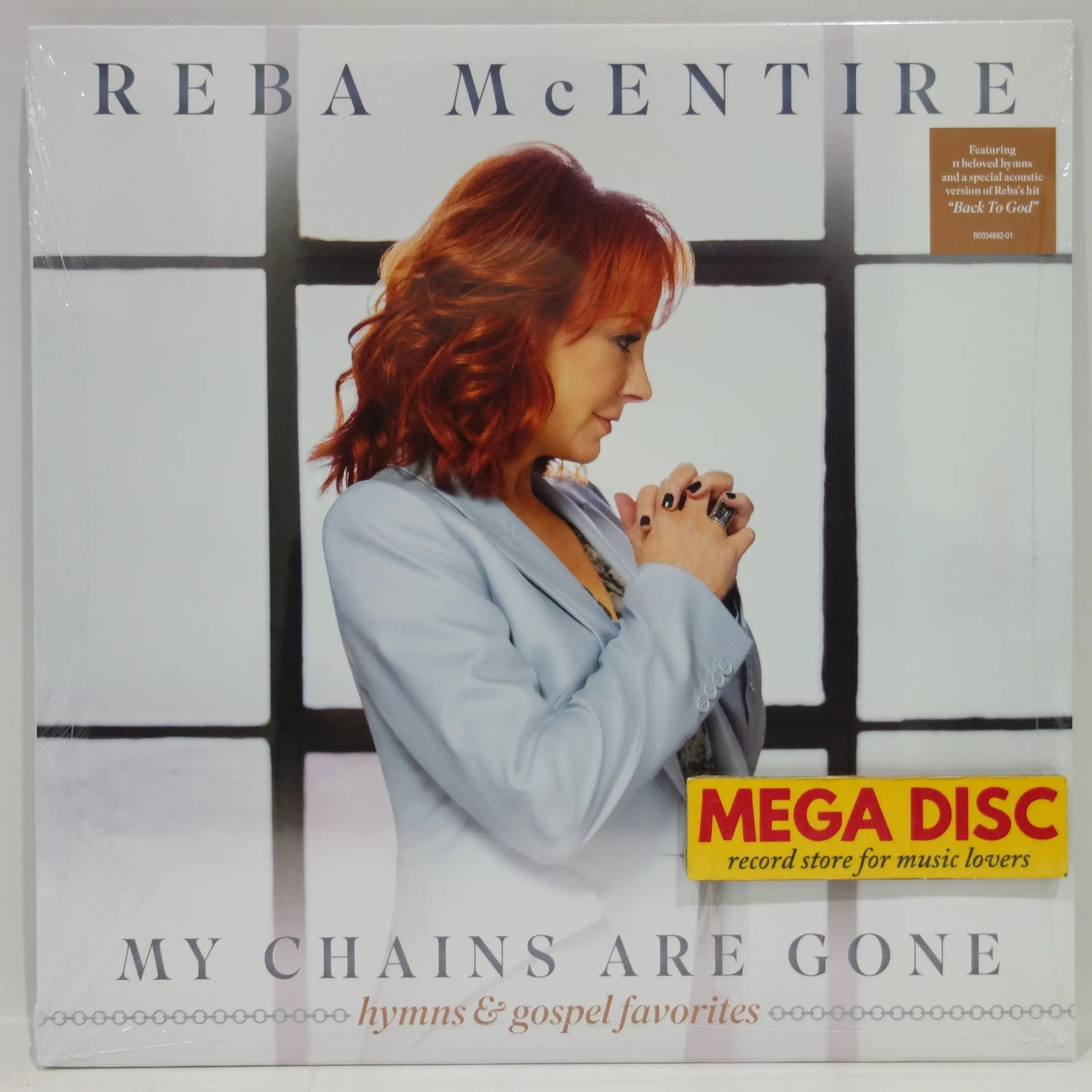 LP Reba McEntire - My Chains Are Gone Album Vinyl Piringan Hitam PH