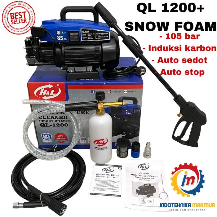 Gambar Jet Cleaner H&L QL 1200 mesin cuci mobil motor ac Hl QL-1200 dari Indotehnika Makmur Jakarta Utara 5 Tokopedia