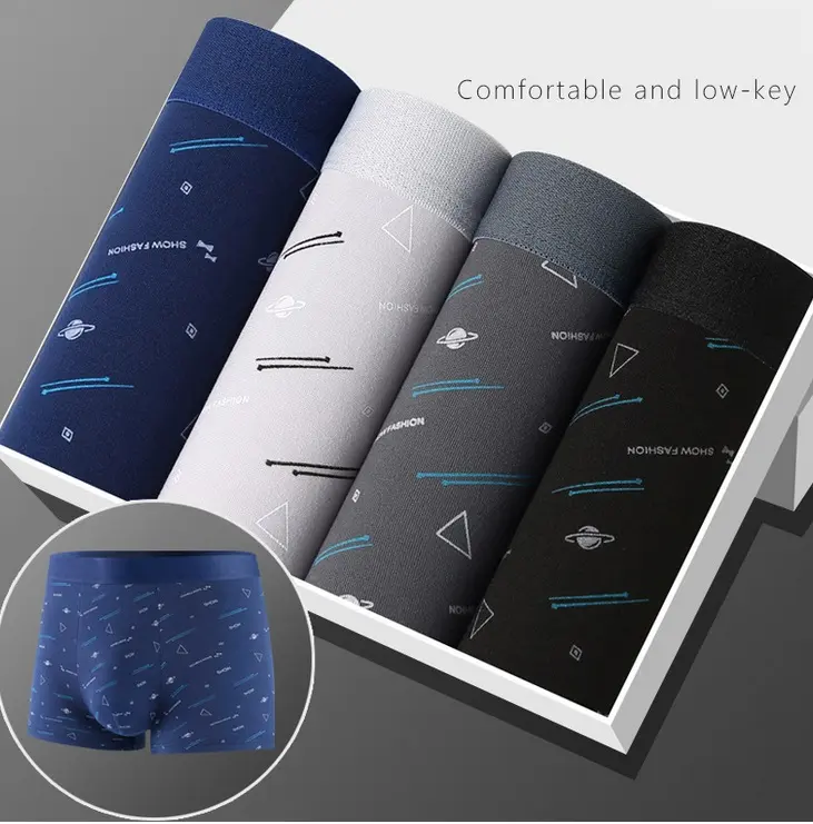 CD31 Celana Dalam Boxer Pria Ice Silk Fashion Men Underware