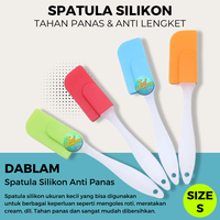 Gambar Spatula Silikon Kecil Food Grade Spatulla Silicone Kualitas Bagus dari jualjemuran Kota Tangerang Selatan 1 Tokopedia