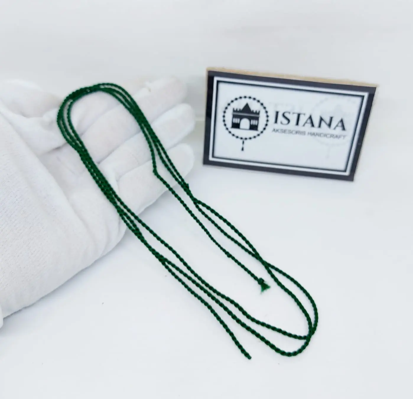 benang nilon khusus tasbih terbaru warna hijau