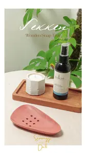 Wooden Soap Dish I Tatakan Sabun Kayu