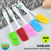 Gambar Spatula Silikon Kecil Food Grade Spatulla Silicone Kualitas Bagus dari jualjemuran Kota Tangerang Selatan 4 Tokopedia