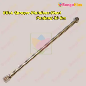 Stick Sprayer 30 Cm Stainless Steel Stik Elektrik Pipa Semprotan Kompresor Jet Cleanet Steam Cuci Ac Motor Mobil SS-407