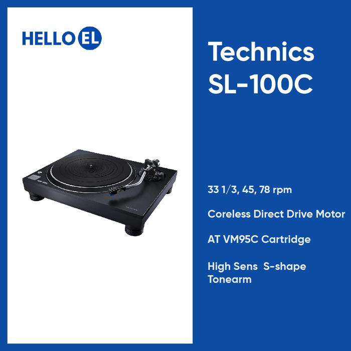 Jual Technics SL-100C SL 100C Direct Drive Premium Auto Lift Vinyl ...