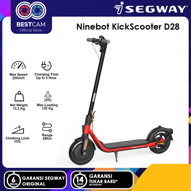 Segway Ninebot KickScooter D28 / Skuter Listrik Lipat 1