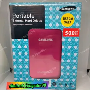 Hardisk External Samsung 500 Gb Orginal New Bergaransi 1 Tahun