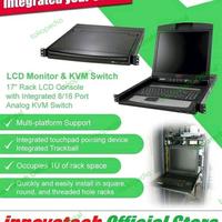 Gambar APC AP5808 17" Rack LCD Console Rack with Integrated 8-Port analog dari Innovatech Official Kota Administrasi Jakarta Pusat 1 Tokopedia