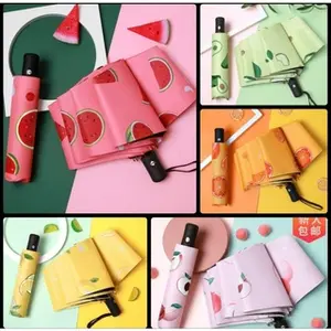 PAYUNG MAGIC 3D/PAYUNG LIPAT LAPISAN HITAM ANTI UV MUNCUL MOTIF