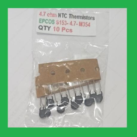 Gambar QTY 10 Pcs 4.7 ohm NTC Thermistors EPCOS S153- 4.7- M354 dari Nivico shop Kota Administrasi Jakarta Barat Tokopedia