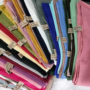 Hijab Segi Empat Paris Premium / JIlbab Segiempat Paris Premium Polos By.Naura