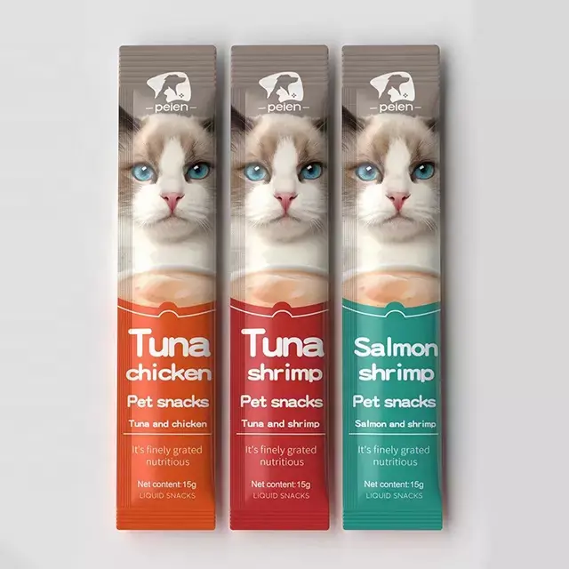 Snack Kucing Cemilan Kucing Tuna Salmon Chicken Setara Meo 15 gr 0