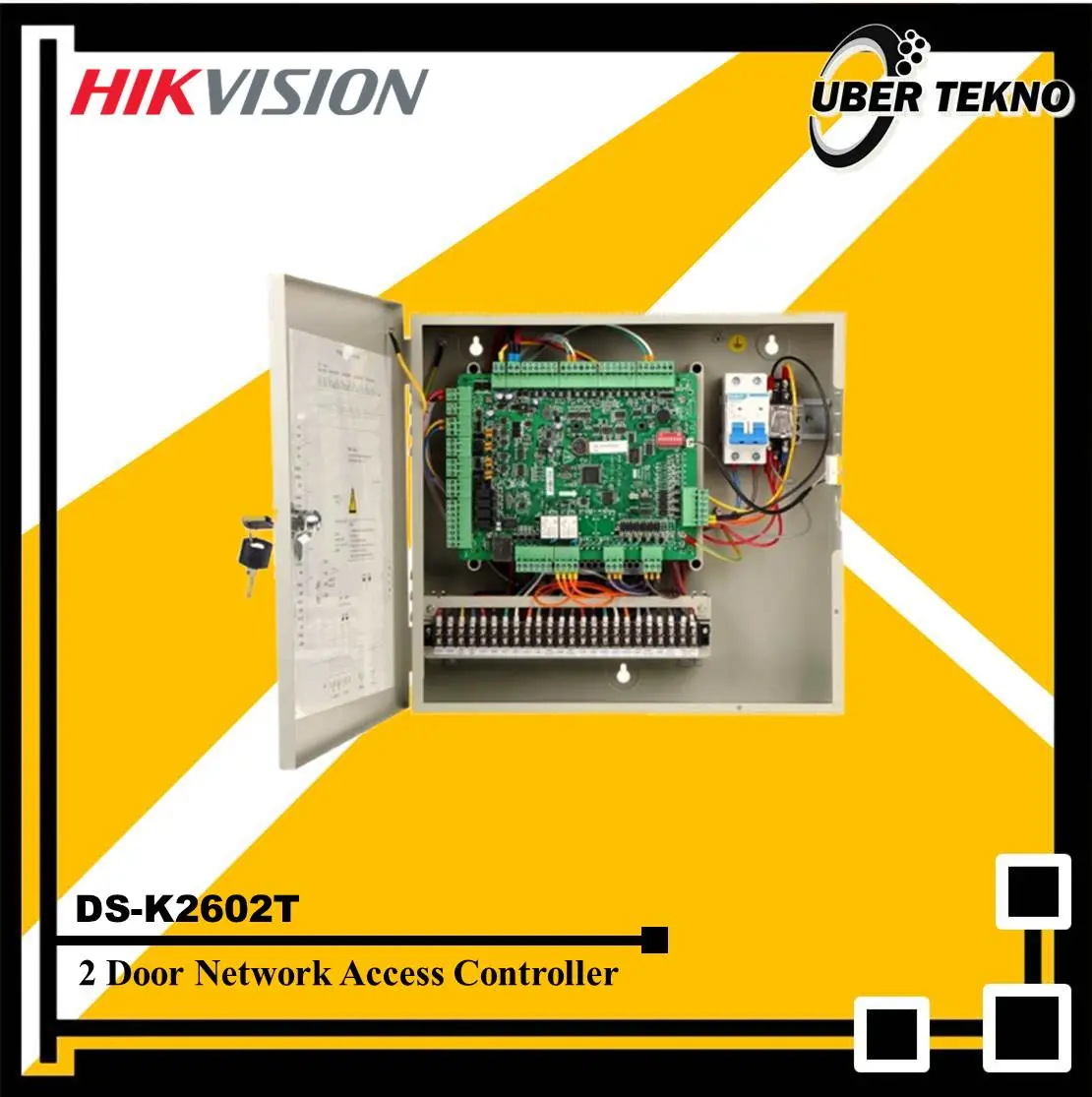 Access Control Panel 2 Door Hikvision DS-K2602T Network Access Controller
