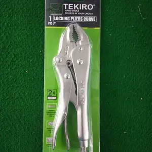 TEKIRO LOCKING PLIERS CURVE 7 inch Tekiro TANG BUAYA BENGKOK PL-LG0769