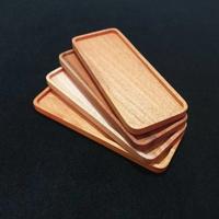 Gambar Nampan kayu Wooden serving tray 10x20cm wooden coaster baki kayu dari storyme Kab. Bandung 3 Tokopedia