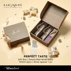 Lucaris Kristal Wine Gift Set / Gelas Wine Set