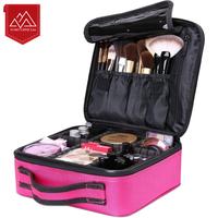 Gambar TAS ORGANIZER MAKE UP KOSMETIK BAG COSMETIC MULTIFUNGSI DESAIN KOPER dari Toso Mart Kota Administrasi Jakarta Pusat 3 Tokopedia